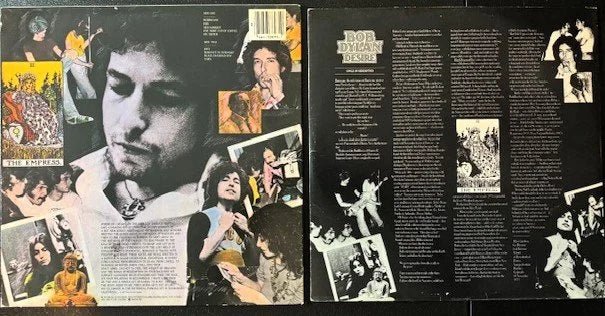 Bob Dylan – Desire (LP, 1976, Columbia JC 33893, Pitman Pressing) - Maple City Music