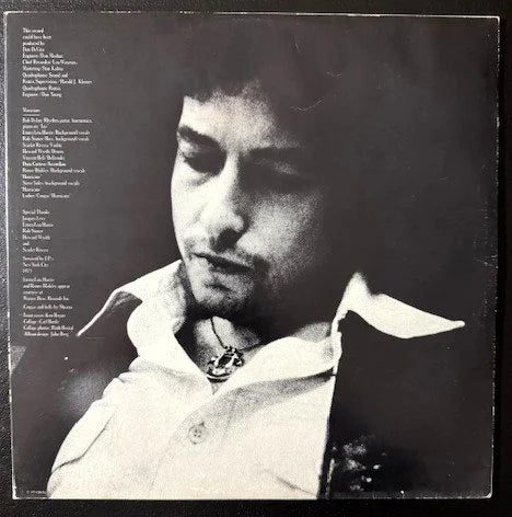 Bob Dylan – Desire (LP, 1976, Columbia JC 33893, Pitman Pressing) - Maple City Music