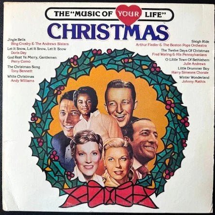 Various – The "Music of Your Life" Christmas (LP, 1983, CBS P 17169) - Maple City Music