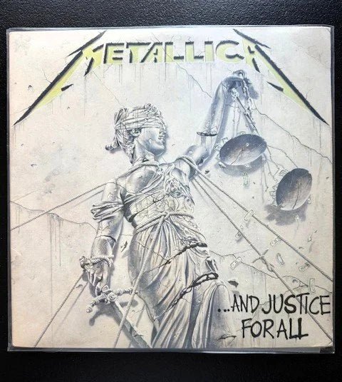 Metallica – ...And Justice For All (2xLP, 1988, Elektra 60812-1, Specialty Pressing)