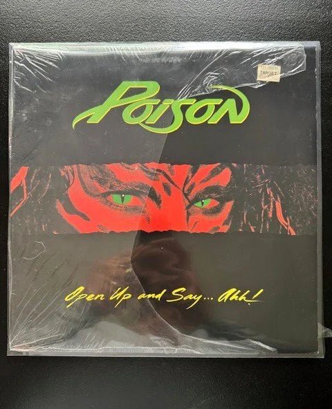 Poison – Open Up And Say... Ahh! (LP, Repress, 1988, Capitol Records C1-48493) - Maple City Music