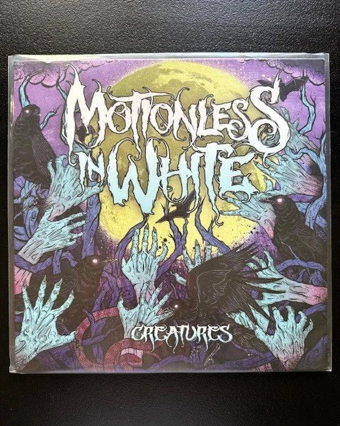 Motionless In White – Creatures (Purple w/ Black Splatter LP, 2012, Fearless Records FRL30142) - Maple City Music