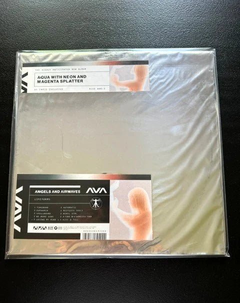 Angels & Airwaves – Lifeforms (LP, 2021, Rise 485-3 / 485-1, Aqua Blue w/ Neon Green & Magenta Splatter, Sealed) - Maple City Music