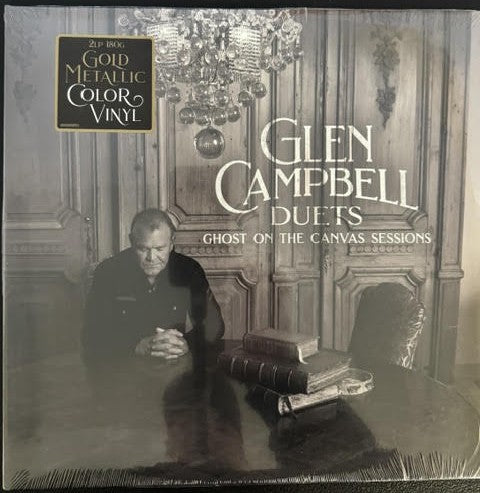 Glen Campbell – Duets: Ghost On The Canvas Sessions (2×Vinyl, LP, Album, 180 Gram Gold Metallic, 2024, Surfdog Records 00843930089970)