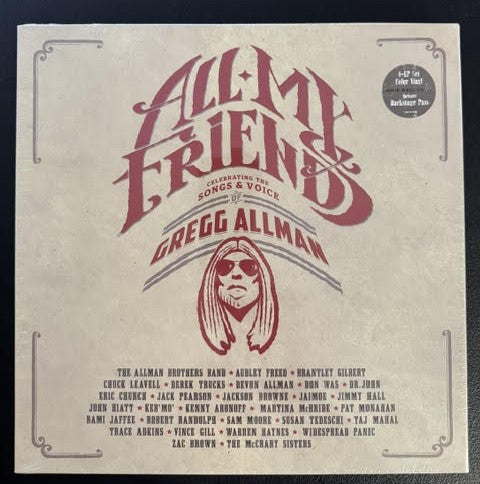 Various – All My Friends: Celebrating The Songs & Voice Of Gregg Allman (4 x Vinyl, LP, Album, Limited Edition, Stereo, Gold, 2022, Rounder Records 1166101842)