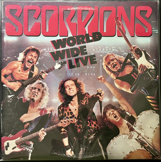 Scorpions – World Wide Live (2xLP, Album, Club Edition, CRC, 1985, Mercury 824 344-1 M-2)