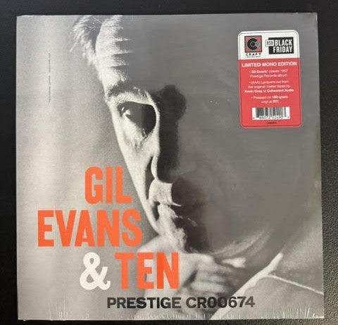 Gil Evans – Gil Evans & Ten (Vinyl, LP, Album, Record Store Day, Limited Edition, Reissue, Remastered, Mono, 180g, 2023, Prestige CR00674)