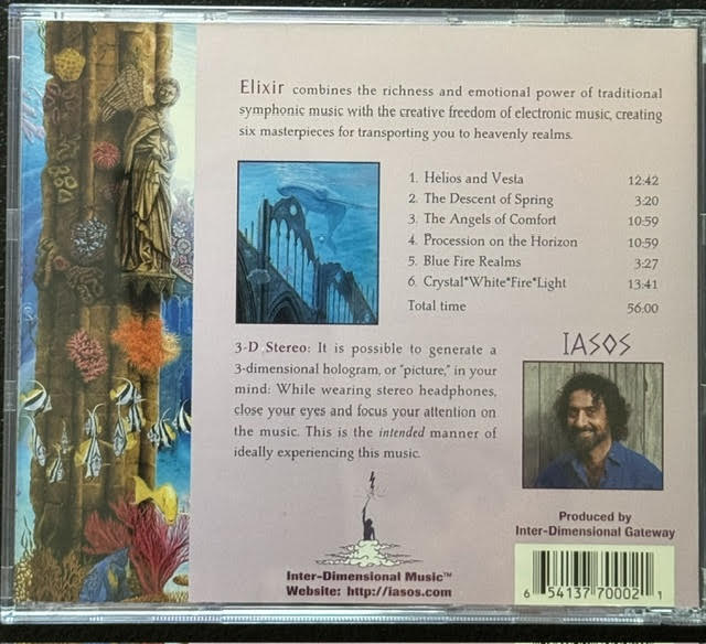 Iasos – Elixir (CD, 2000, Inter-Dimensional Gateway 654137700219) - Maple City Music