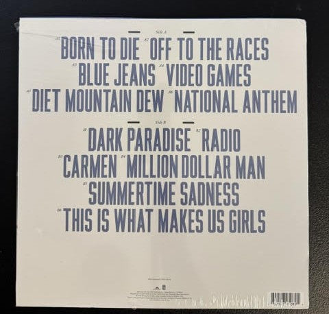 Lana Del Rey – Born To Die (Vinyl, LP, Album, Reissue, Optimal Media GmbH Pressing, Interscope Records B0016425-01)