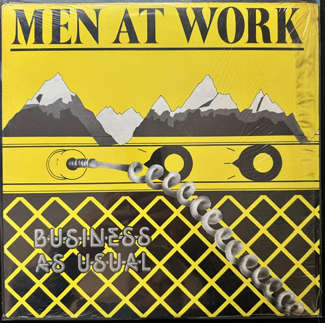 Men At Work – Business As Usual (Vinyl, 1982, Columbia FC 37978)