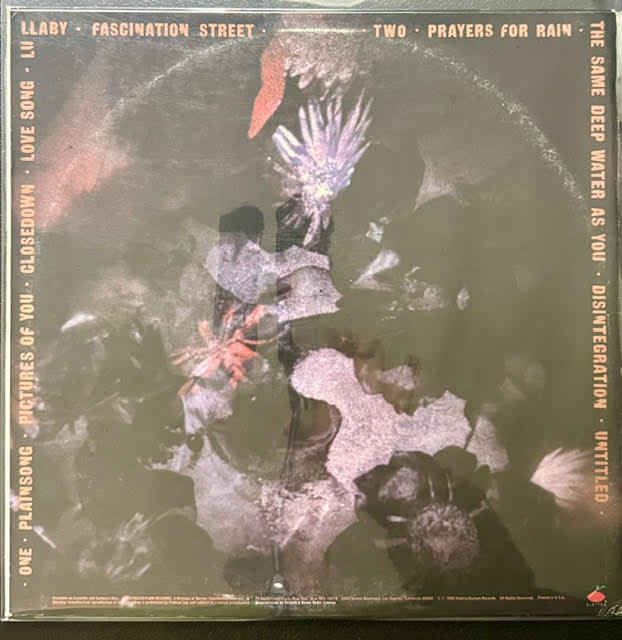 The Cure – Disintegration (LP, Album, Carrollton, 1989, Elektra 60855-1)