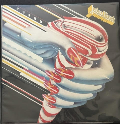 Judas Priest – Turbo (LP, Album, Stereo, Pitman Pressing, 1986, Columbia OC 40158)