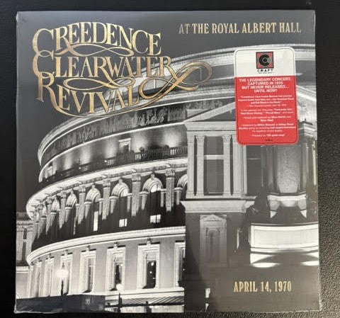 Creedence Clearwater Revival – At The Royal Albert Hall (April 14, 1970) (Vinyl, LP, Album, 180 Gram, 2022, Craft Recordings CCR-4)