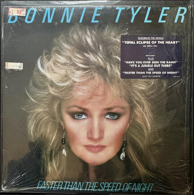 Bonnie Tyler – Faster Than The Speed Of Night (LP, Album, Stereo, Pitman Pressing, 1983, Columbia FC 38710) - Maple City Music