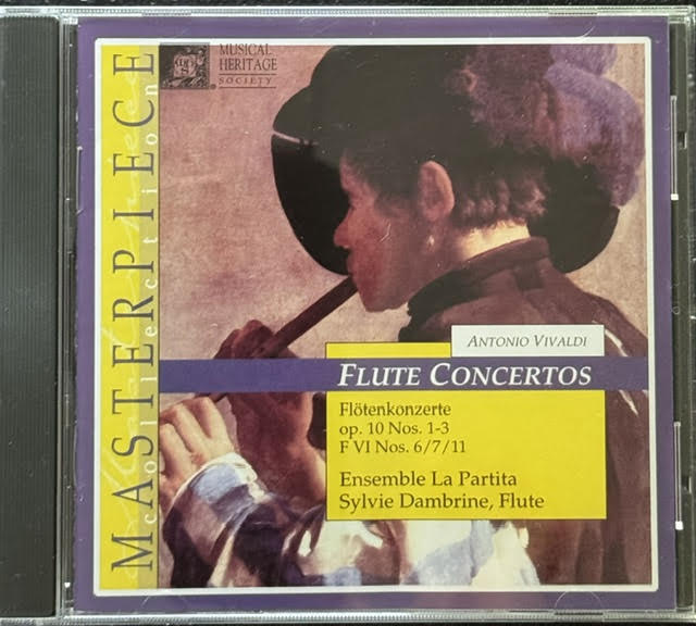 Antonio Vivaldi – Flute Concertos (CD, 2001, Musical Heritage Society 5167895)