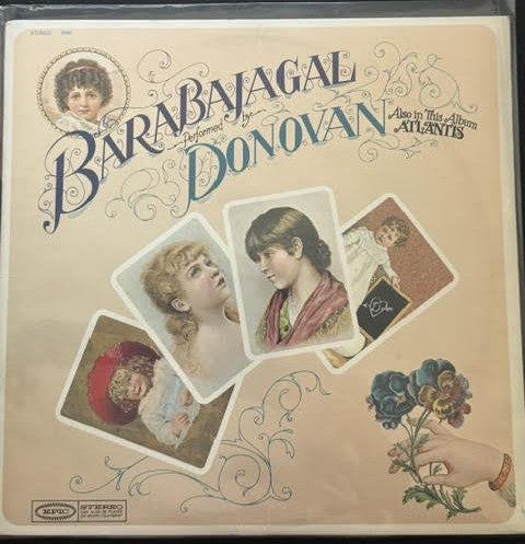 Donovan – Barabajagal (LP, Album, Reissue, Carrollton Pressing, 1987, Epic PE 26481)