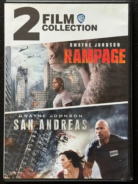 Rampage / San Andreas – 2 Film Collection (Used)
