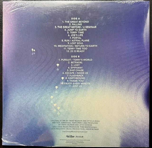 Trent Reznor & Atticus Ross – Soul (Original Motion Picture Score) (LP, 2021, Hollywood Records D003732201) - Maple City Music