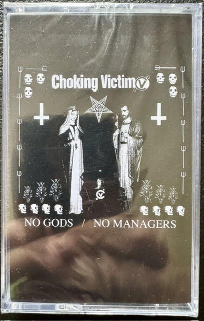 Choking Victim – No Gods / No Managers (Cassette, 2025, Hellcat THC-042)