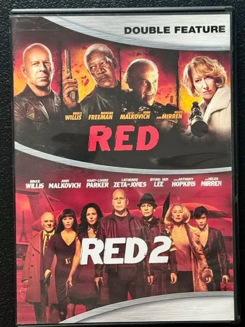 RED / RED 2 – Double Feature (DVD, Lionsgate)
