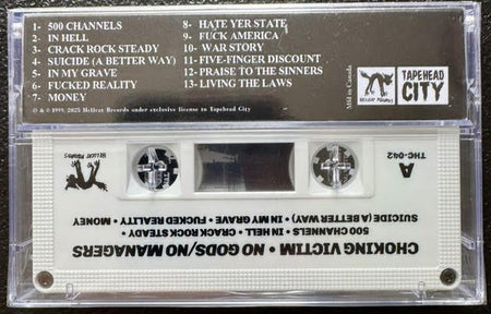 Choking Victim – No Gods / No Managers (Cassette, 2025, Hellcat THC-042) - Maple City Music