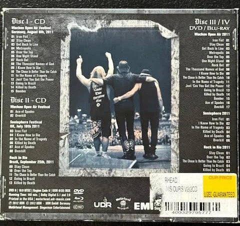 Motörhead – The Wörld Is Ours - Vol 2 (Anyplace Crazy As Anywhere Else) (Used) - Maple City Music