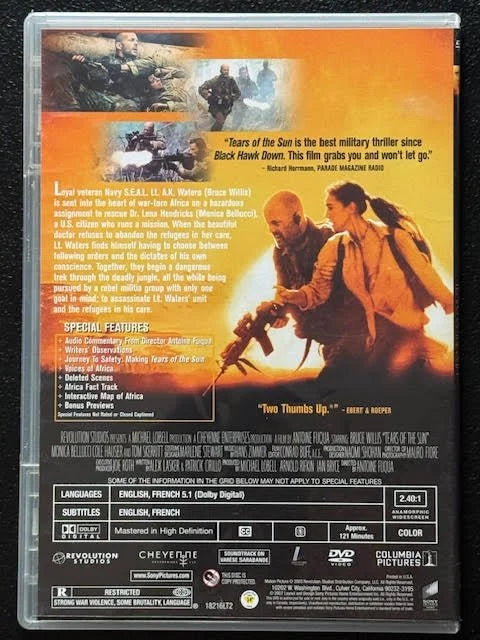 Tears of the Sun — Special Edition (Used)