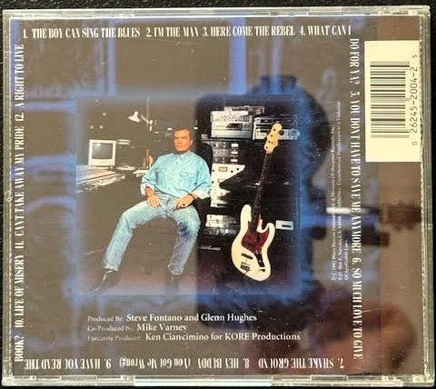 Glenn Hughes – Blues (L.A. Blues Authority Volume II) (CD, 1992, Blues Bureau International BB-2004-2) - Maple City Music