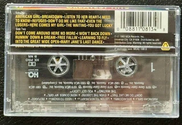Tom Petty & The Heartbreakers – Greatest Hits (Cassette, 1993, MCA Records MCAC 10813) - Maple City Music