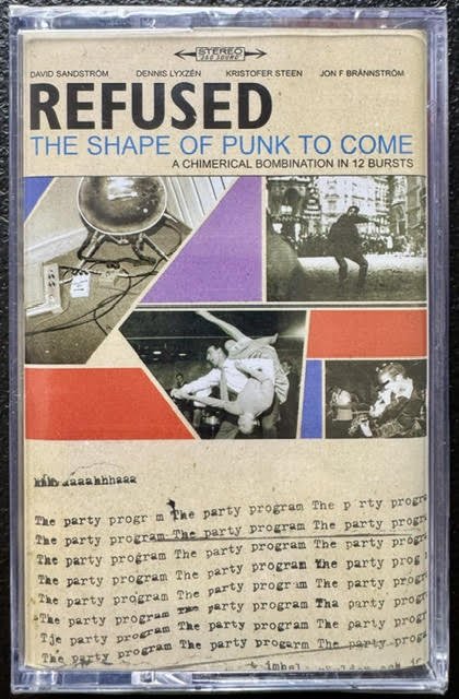 Refused – The Shape Of Punk To Come (Cassette, 2024, Epitaph THC-038)