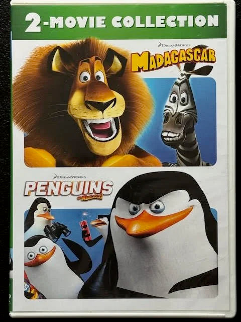 Madagascar / Penguins of Madagascar — 2-Movie Collection (Used)
