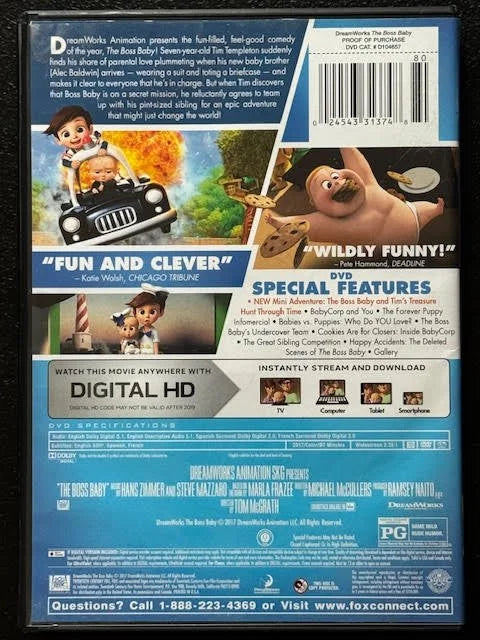 The Boss Baby (Used)