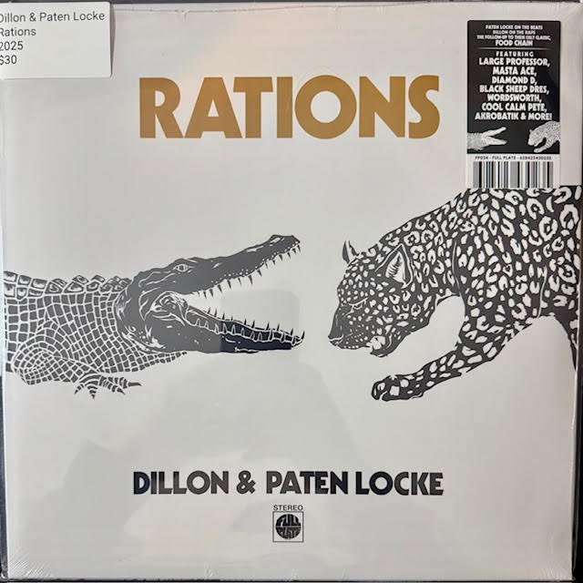 Dillon & Paten Locke – Rations (LP, Limited Edition, 2025, Full Plate FP034) - Maple City Music
