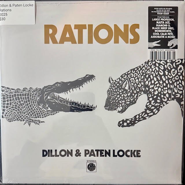 Dillon & Paten Locke – Rations (LP, Limited Edition, 2025, Full Plate FP034)