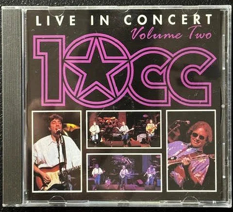 10cc – Live In Concert - Volume Two (CD, Compilation, Classic Artists JHD138)