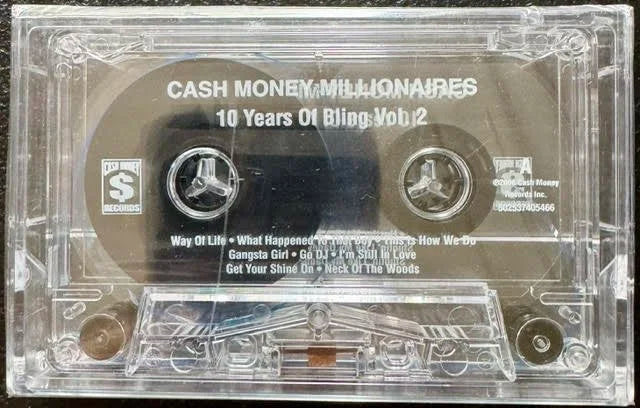Cash Money Millionaires – 10 Years Of Bling Vol. 2 (Cassette, Cash Money Records)