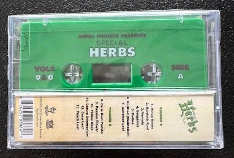 Metal Fingers – Special Herbs Vol. 9 & 0 (Cassette, 2025, Rhymesayers Entertainment / Metal Face Records RSE0386-4) - Maple City Music