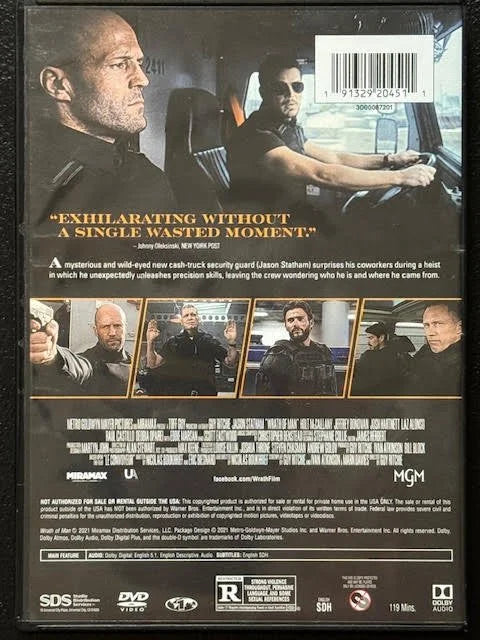 Wrath of Man (Used)