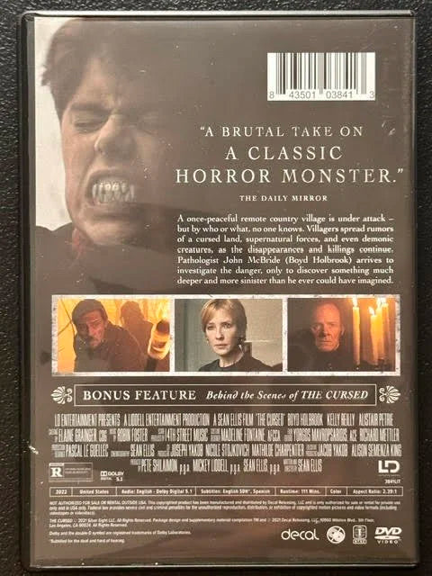 The Cursed (DVD, 2021, LD Entertainment)