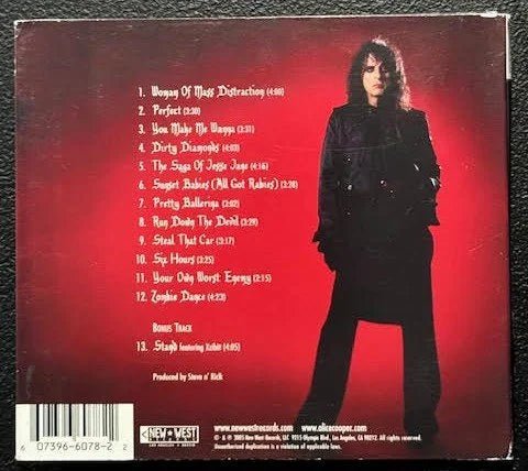 Alice Cooper – Dirty Diamonds (CD, 2005, New West Records NW6078) - Maple City Music