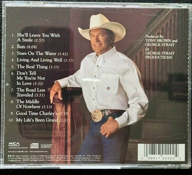 George Strait – The Road Less Traveled (CD, 1996, MCA MCAD-11428)