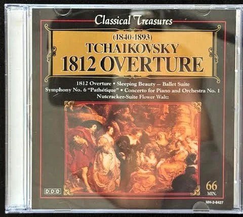 Classical Treasures – Tchaikovsky 1812 Overture (CD, 1993, Madacy Music Group MH-2-8427) - Maple City Music