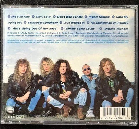 Thunder – Back Street Symphony (Used) - Maple City Music