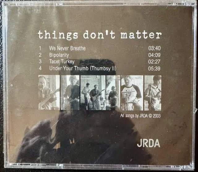 JRDA – Things Don’t Matter (New) - Maple City Music