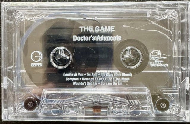 The Game – Doctor’s Advocate (Cassette, Geffen Records)