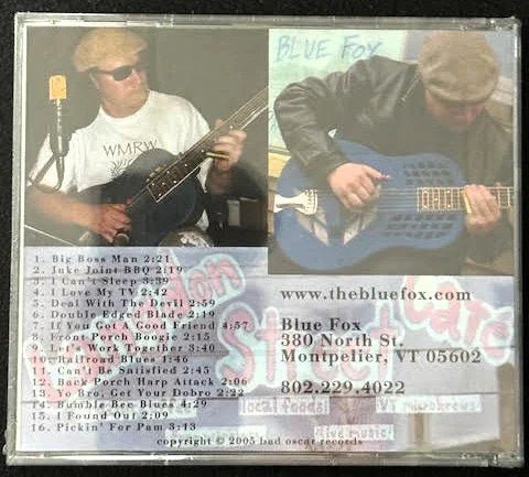 Blue Fox – Solo Blue (CD, Album, 2005, Bad Accident Records) - Maple City Music