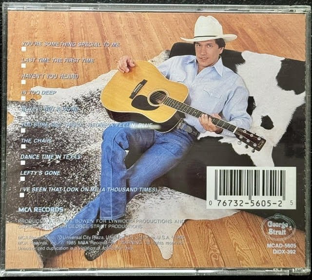 George Strait – Something Special (CD, 1985, MCA MCAD-5605)