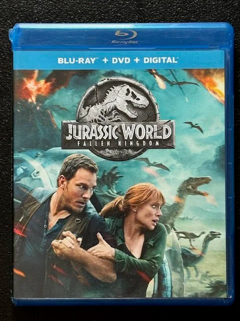 Jurassic World: Fallen Kingdom — Blu-ray + DVD Combo Pack (Used)
