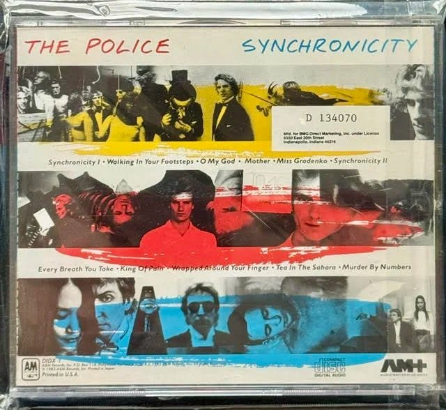 The Police – Synchronicity (CD, 1983, A&M/DIDX-1) - Maple City Music