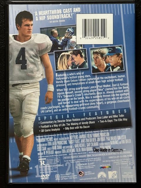 Varsity Blues – Deluxe Edition (Used)